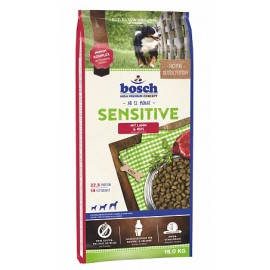 Bosh Sensitive Lamb & Rice (Для взрослых склонных к аллергии собак Бош Сенситив Ягненок с Рисом)